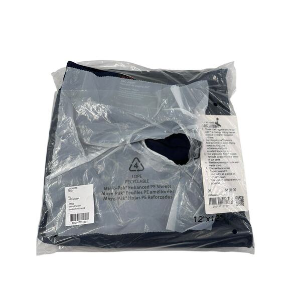 XL Lululemon ABC Men Jogger Pants True Navy New with Tags LM5AMZS Retail $128 - Picture 4 of 13